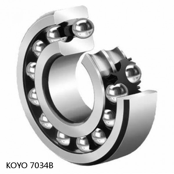 7034B KOYO Single-row, matched pair angular contact ball bearings