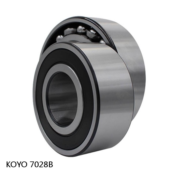 7028B KOYO Single-row, matched pair angular contact ball bearings #1 small image