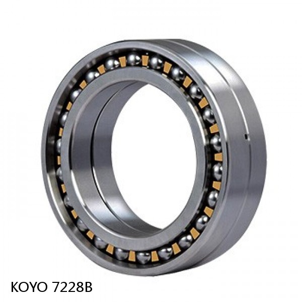 7228B KOYO Single-row, matched pair angular contact ball bearings #1 small image