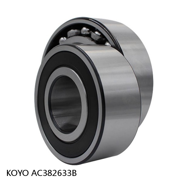 AC382633B KOYO Single-row, matched pair angular contact ball bearings