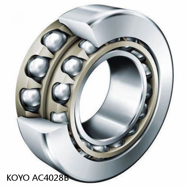 AC4028B KOYO Single-row, matched pair angular contact ball bearings