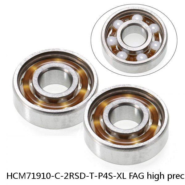 HCM71910-C-2RSD-T-P4S-XL FAG high precision ball bearings