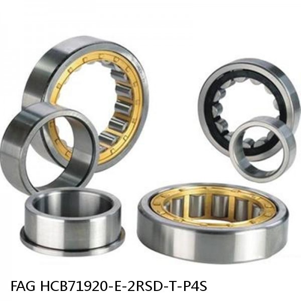 HCB71920-E-2RSD-T-P4S FAG high precision ball bearings #1 small image