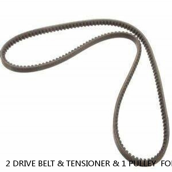 2 DRIVE BELT & TENSIONER & 1 PULLEY  FOR 2010-2011 TOYOTA CAMRY 2.5L  (Fits: Toyota) #1 small image