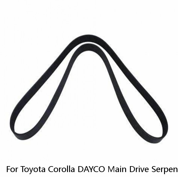 For Toyota Corolla DAYCO Main Drive Serpentine Belt 1.8L L4 1998-2008 sm (Fits: Toyota)