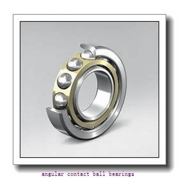 30 mm x 72 mm x 19 mm  SKF 7306 BECBM angular contact ball bearings #1 image