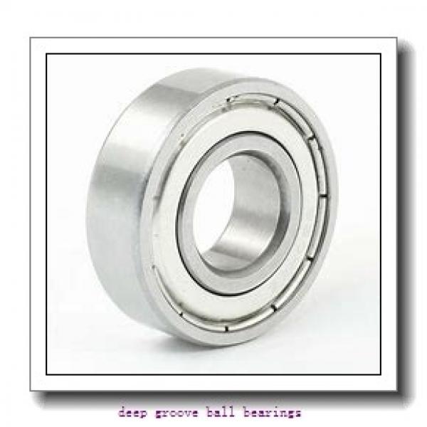 4,762 mm x 9,525 mm x 3,175 mm  NMB RIF-6632ZZ deep groove ball bearings #1 image