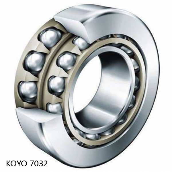 7032 KOYO Single-row, matched pair angular contact ball bearings #1 image