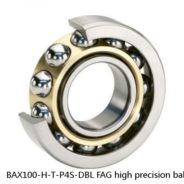 BAX100-H-T-P4S-DBL FAG high precision ball bearings #1 image