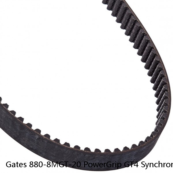Gates 880-8MGT-20 PowerGrip GT4 Synchronous Belt 8MM Pitch 95790025 [B7B1] #1 image