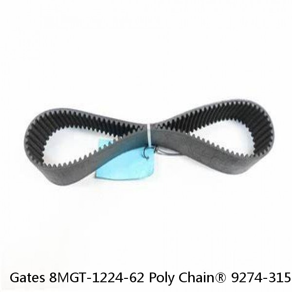 Gates 8MGT-1224-62 Poly Chain® 9274-3153 GT Belt - 153 Teeth #1 image