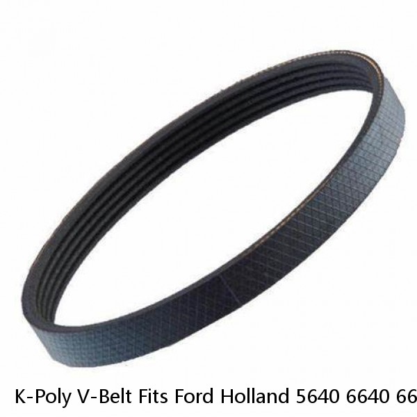 K-Poly V-Belt Fits Ford Holland 5640 6640 6640O 7740 7740O 7840 7840O 8240 8340 #1 image