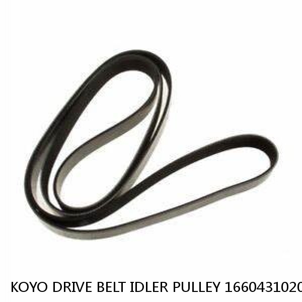 KOYO DRIVE BELT IDLER PULLEY 1660431020 / 166040P011 (Made in Japan) (Fits: Toyota) #1 image