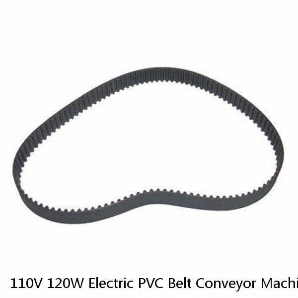 110V 120W Electric PVC Belt Conveyor Machine 59" Length 11.8" Width Best Sales #1 image